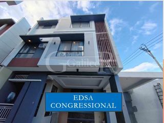 384C Edsa Congressional 2-Car Townhouse for Sale near Landers Balintawak, Quezon City