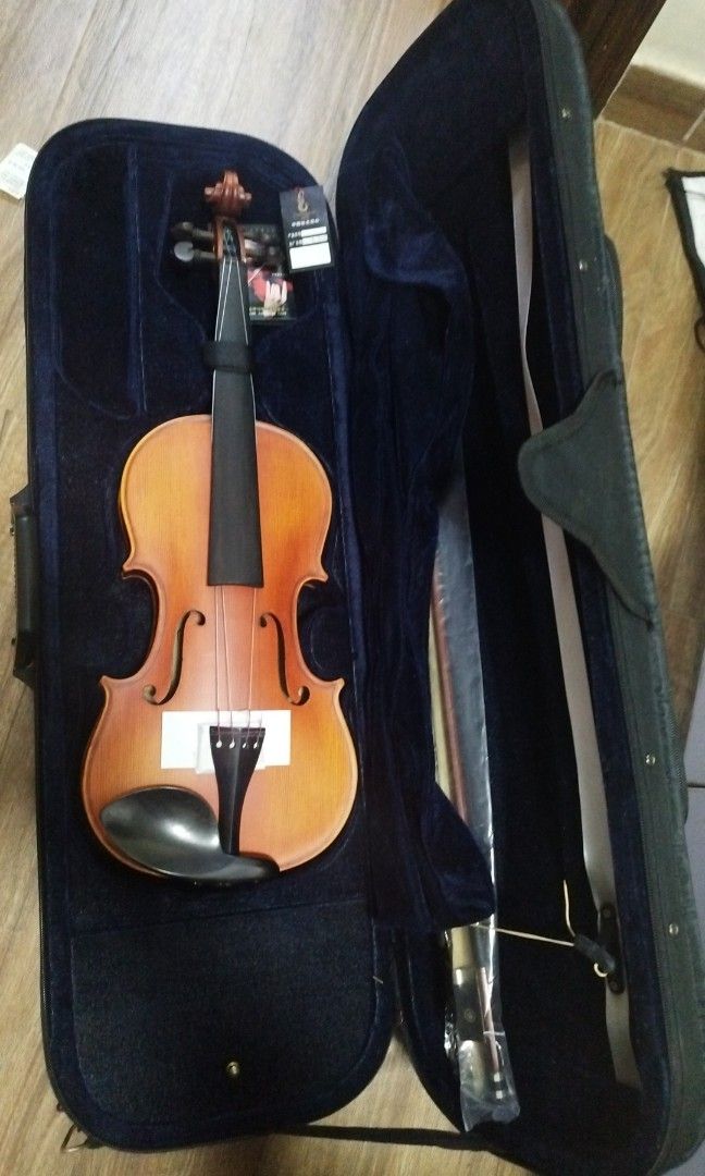 4/4 Violin 小提琴, 興趣及遊戲, 音樂、樂器& 配件, 樂器- Carousell