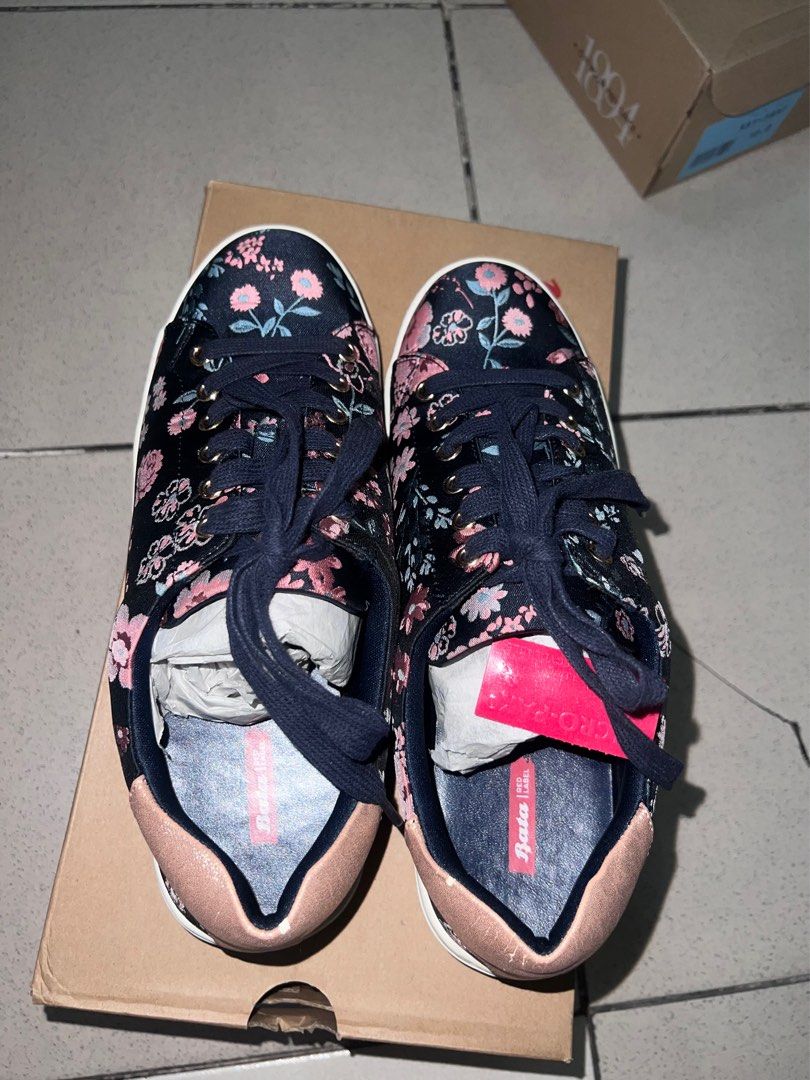 Bata India Bata Footwear Bata Floral Sneakers Size Original Bata