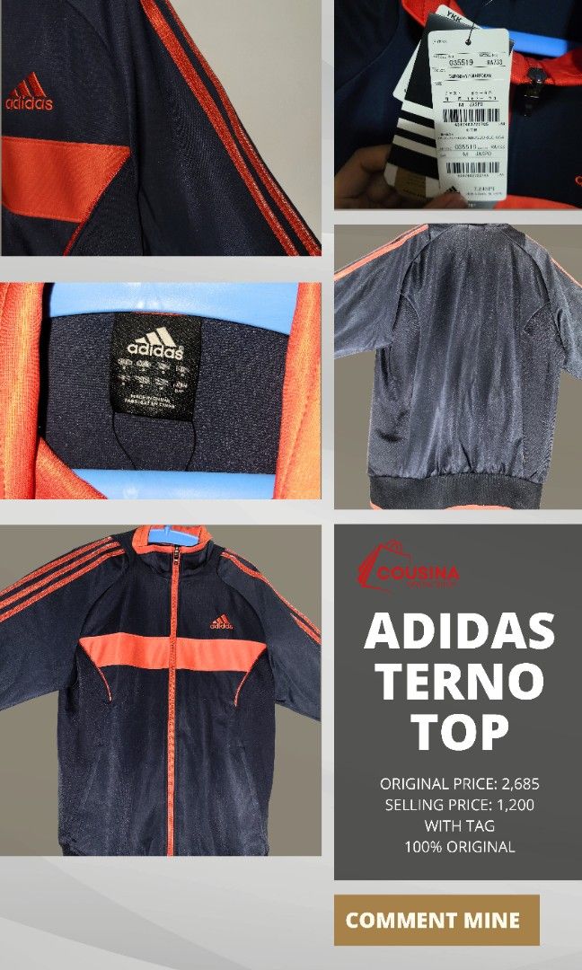 Adidas Coordinates / Sets (Category: Sets & Coordinates) located in Makati City. Submitted by cousina (Listing ID 1294279482, Image 1). Description: 100% original / authentic adidas.