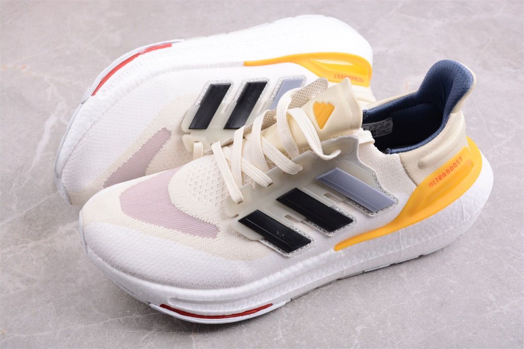 Adidas Ultra Boost Light 23 Beige Yellow running shoes Euro 36 45 Women s Fashion Footwear Sneakers on Carousell