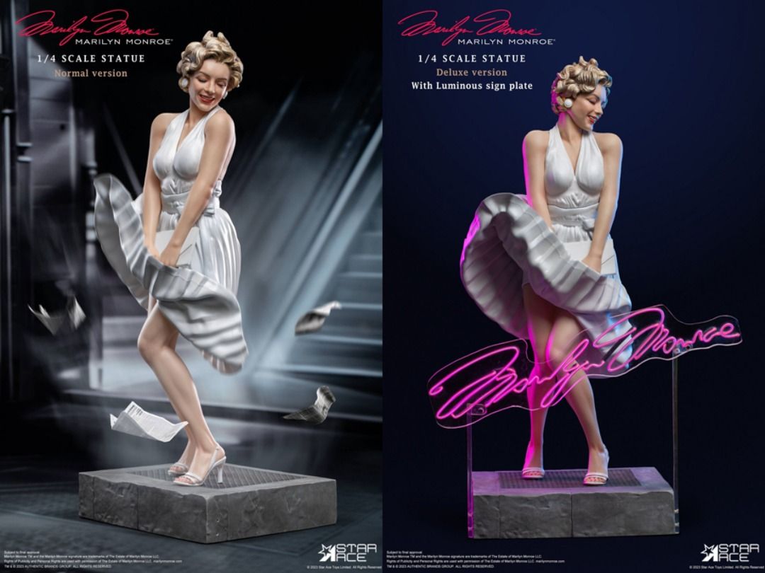 American Actress Marilyn Monroe Star Ace Toys Studio 【FREE