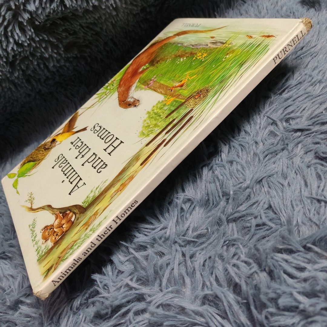 Animals And Their Homes [ Hardbound ] Purnell (Category: Storybooks) located in Rizal. Submitted by essentiallyyoursph (Listing ID 1294298780, Image 3). Description: Animals And Their Homes [ Hardbound ] Purnell ₱50.00 GUC. Maluwag ang binding thread ng first 6 pages pero pwedeng pwede stapler or glue na lang. May dumi at gasgas esp sa back cover. May sulat using pencil sa first page. Content and knowledge printed in this book is not affected. Us