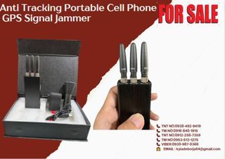 Anti Tracking Portable Cell Phone  GPS Signal Jammer