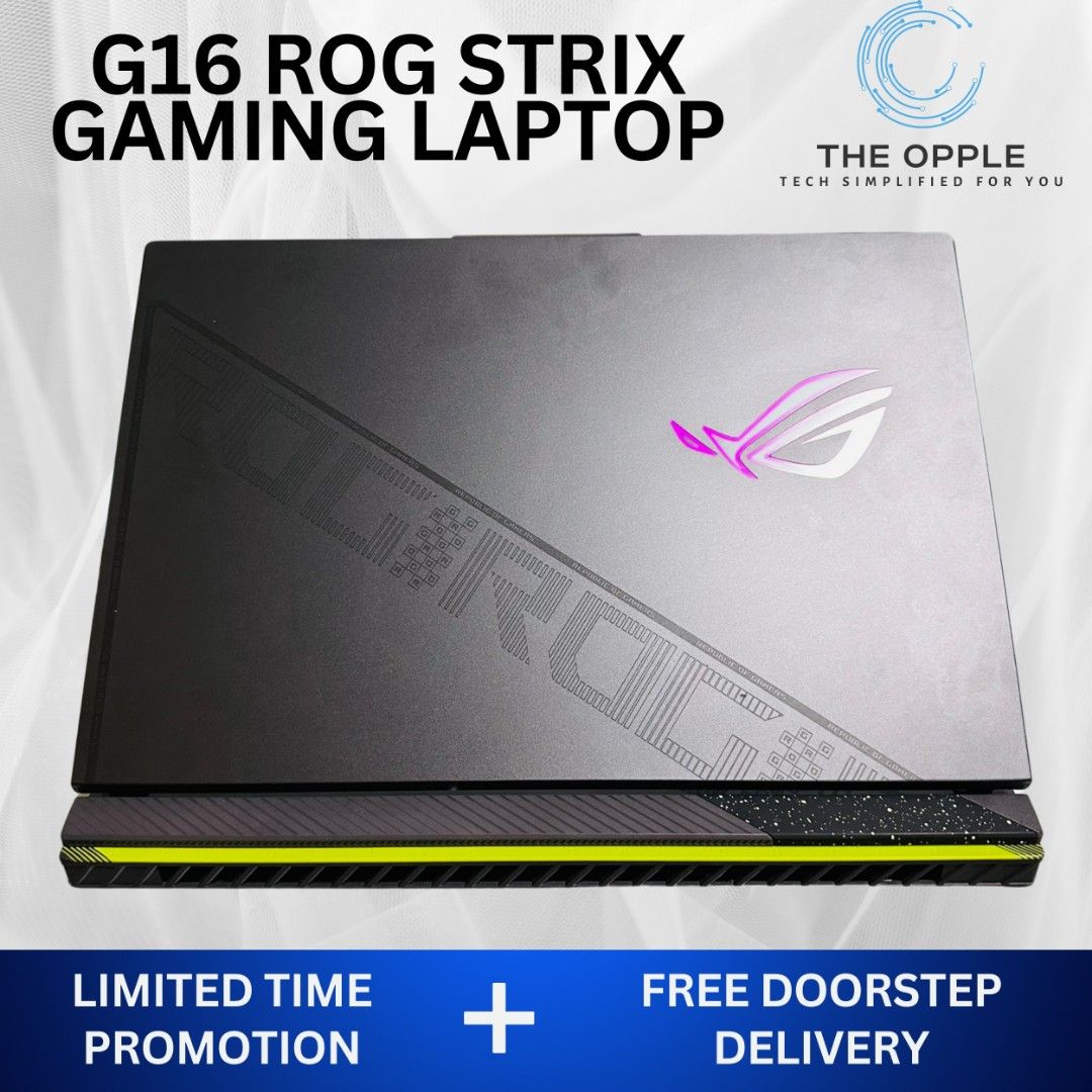 ASUS ROG STRIX G16 HIGH SPECIFICATIONS GAMING LAPTOP INTEL i713th GEN