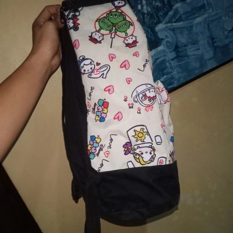 Authentic Disney Tsum tsum japanese backpack bag (Category: Backpacks) located in Zamboanga. Submitted by lcomprendio26013 (Listing ID 1294373563, Image 3). Description: 👁PLEASE READ THE DESCRIPTION BEFORE YOU CHAT ME👍 AUTHENTIC Brand: Disney size: 16" x 12" Goodas new As is/WYSIWYG 📢pay today,ship out tomorrow.... 📢All picture posted are actual item that will you get 📢For more information and availability please message me note: the real co