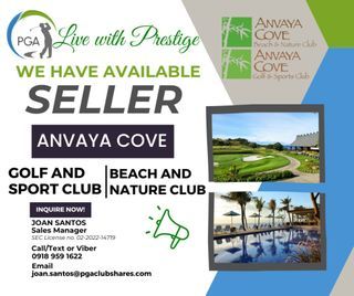 Available Anvaya Golf and Anvaya Beach share