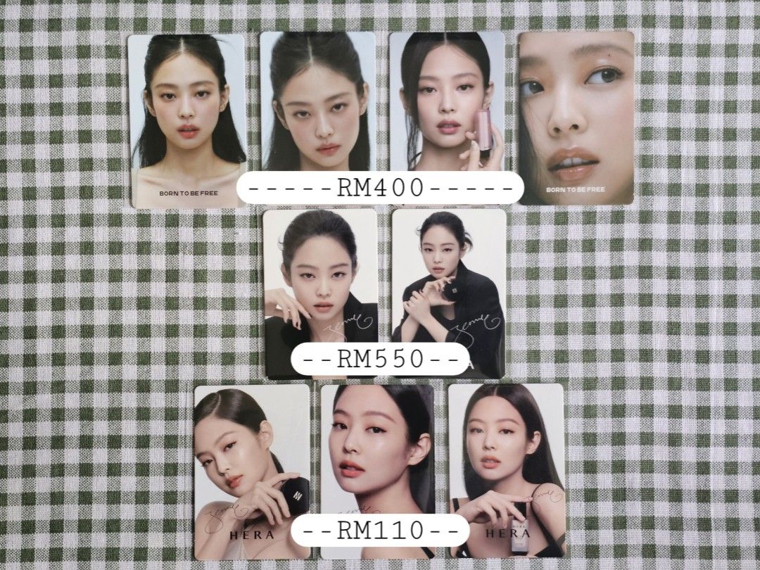 公式】BLACKPINK JENNIE Heraトレカ レア