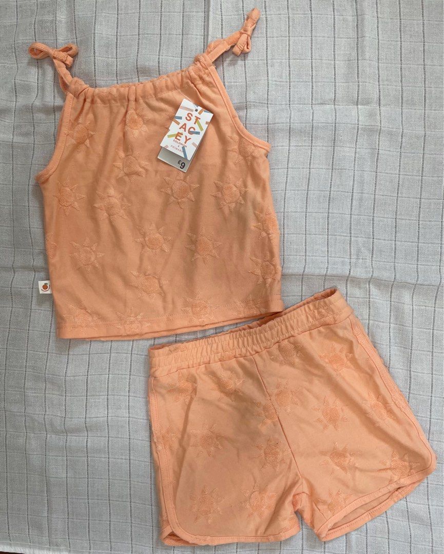 BNWT PRIMARK Orange Gym/Work Out Seamless Top/Shorts Set Size Small 10/12  £11.99 - PicClick UK