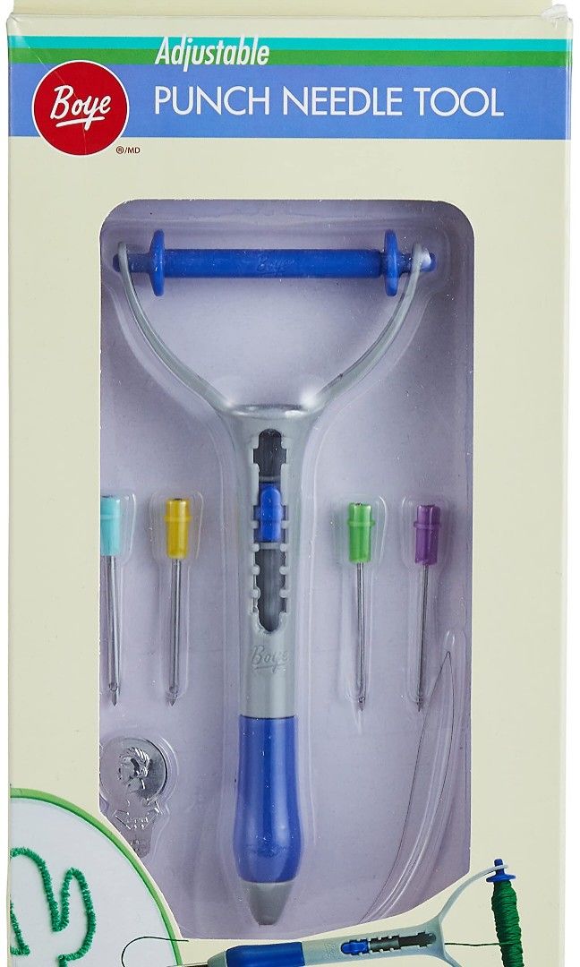 Boye Adjustable Punch Needle Tool, Hobbies & Toys, Stationery & Craft