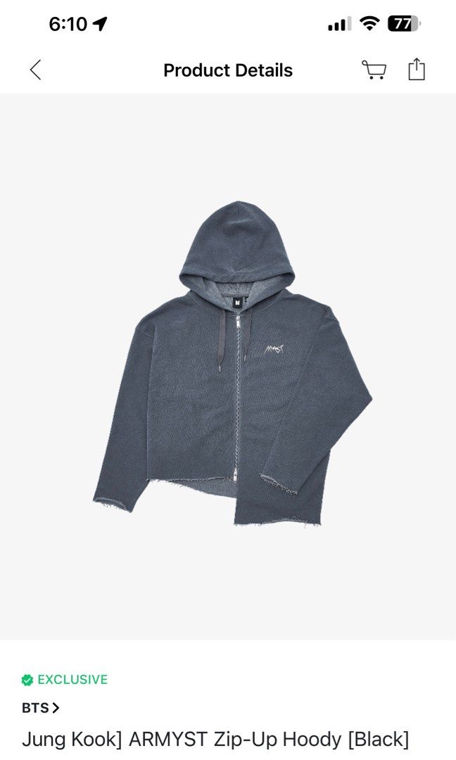 BTS Artist made collection Jungkook jk ARMYST Hoodie
