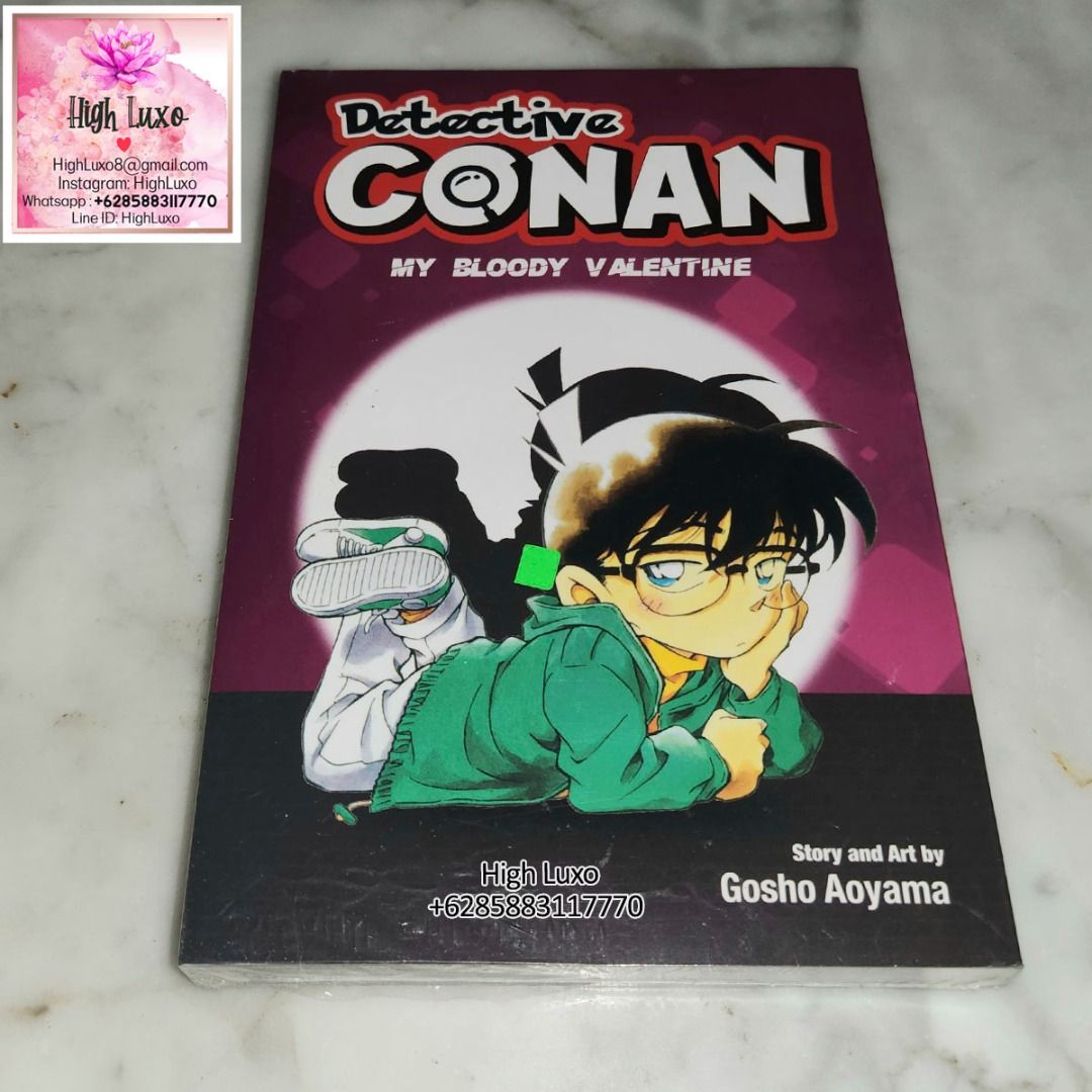 Buku Komik Detective Conan My Bloody Valentine Comic English Book