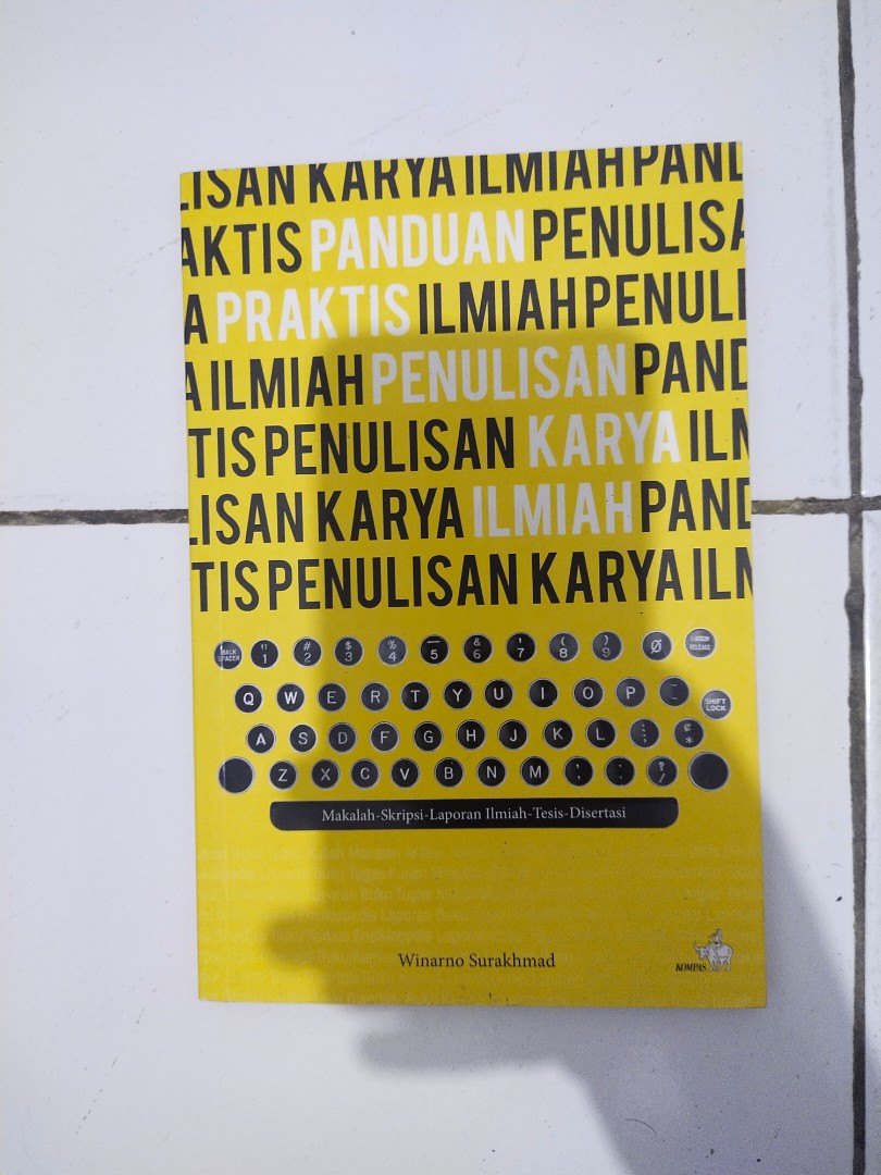 Buku Panduan Praktis Penulisan Karya Ilmiah Buku And Alat Tulis Buku Pelajaran Di Carousell