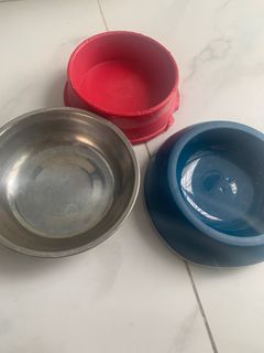 Bundle pet dog bowl