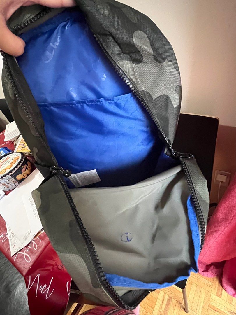 Champion Manuscript Camouflage backpack (Category: Backpacks) located in Quezon City. Submitted by deamyclutter (Listing ID 1294437089, Image 3). Description: Brand New - no original packaging - can fit 15” laptop.