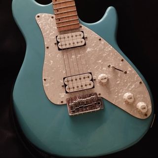 Customized Electric Guitar w/ Humbucker Pickups in Turquoise