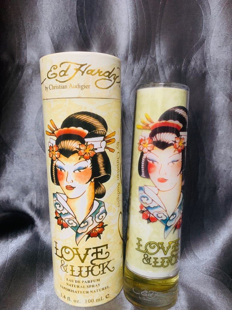 PERFUME ED HARDY LOVE LUCK EDP FOR WOMEN Beauty Personal Care Fragrance Deodorants on Carousell