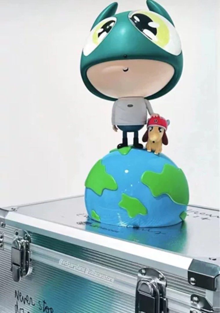 Edgar Plans / 限量400 “ I am a dreamer “ 雕塑art sculpture art toy