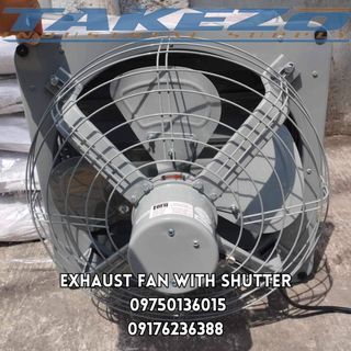 Exhaust Fan with Shutter