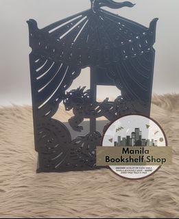 Fairyloot Merch: Carousel Bookends design  inspired by The night circus by Erin Morgenstern