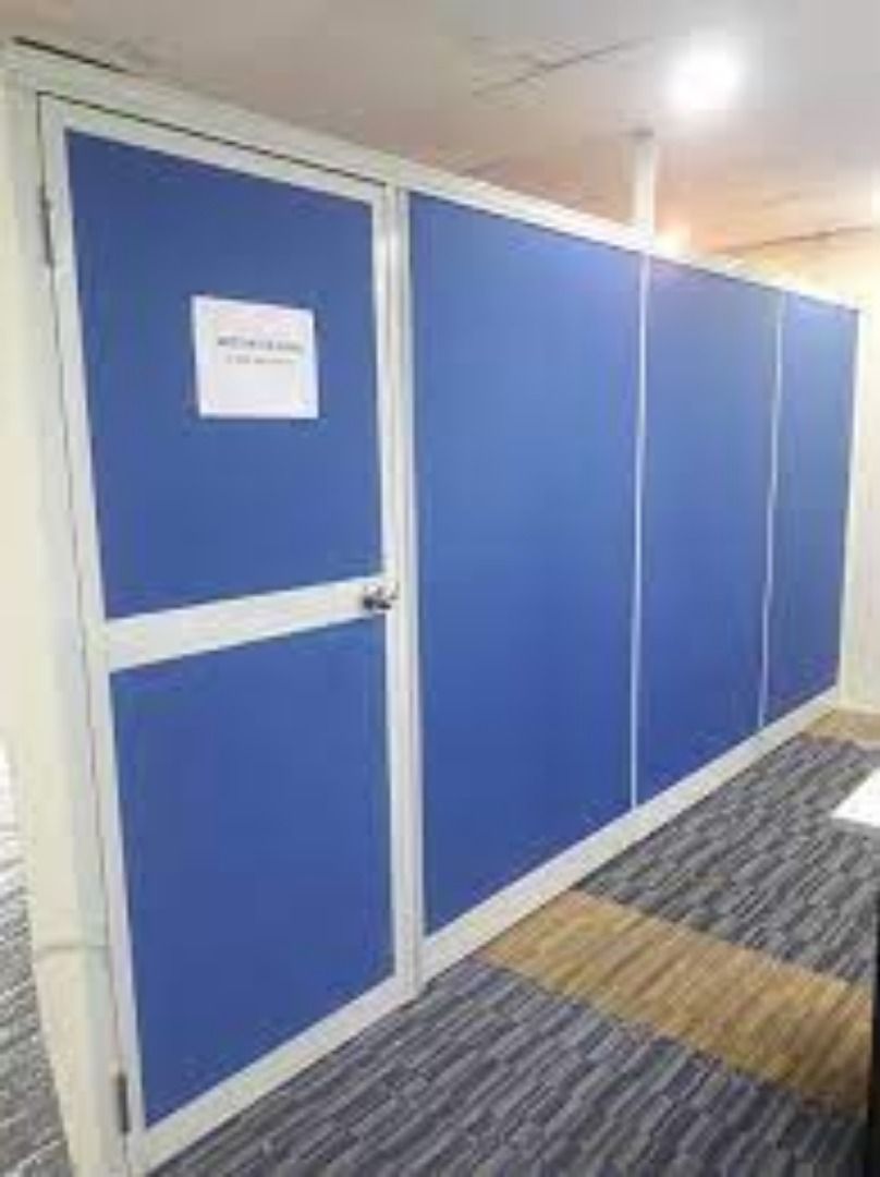 FLOOR TO CEILING OFFICE PARTITION WITH DOORSOFFICE FURNITURES SUPPLIER