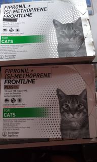 [SALE/Repriced] FRONTLINE PLUS for cats (Sealed Box)