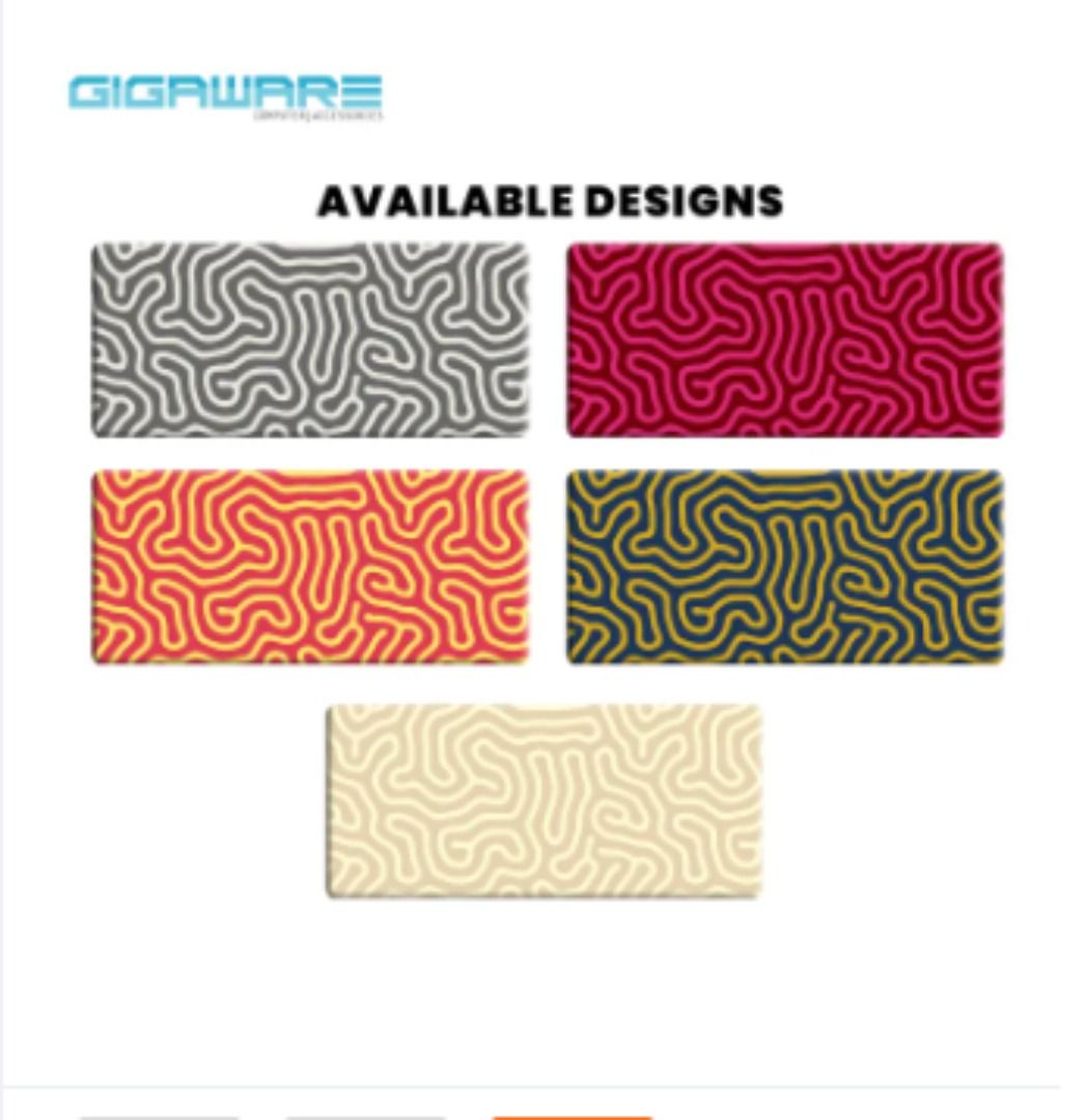 Gigaware Custom Brain Pattern Design Extended Mousepad Deskmat Large Gaming Mouse pad (Category: Mouse & Mousepads) located in Manila. Submitted by gigaware (Listing ID 1294334599, Image 1). Description: (AVAILABLE SIZES) 800x300x4mm 900x400x4mm (FEATURES) Unique Aesthetic Textured Design HD Quality Anti-Slip Soft-feeling material Washable Extremely Smooth Surface Microfiber Weave Rubber Bottom finished Enough space to fit a mouse, keyboard, and 