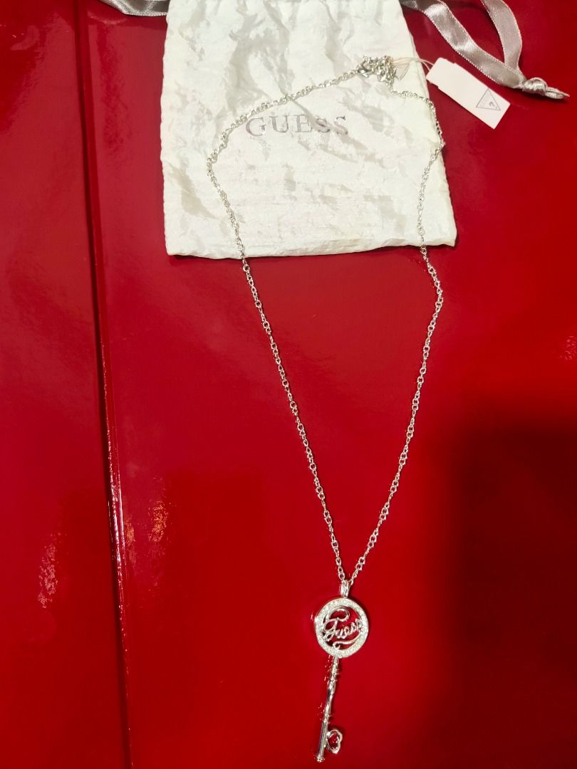 Guess key necklace online