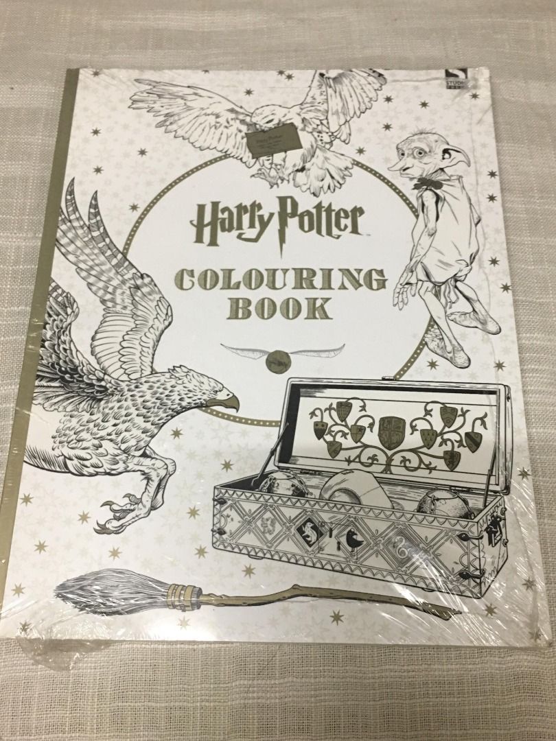 Harry Potter Colouring Book, Hobbies & Toys, Books & Magazines ...