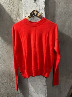 helmut lang long sleeve knitted