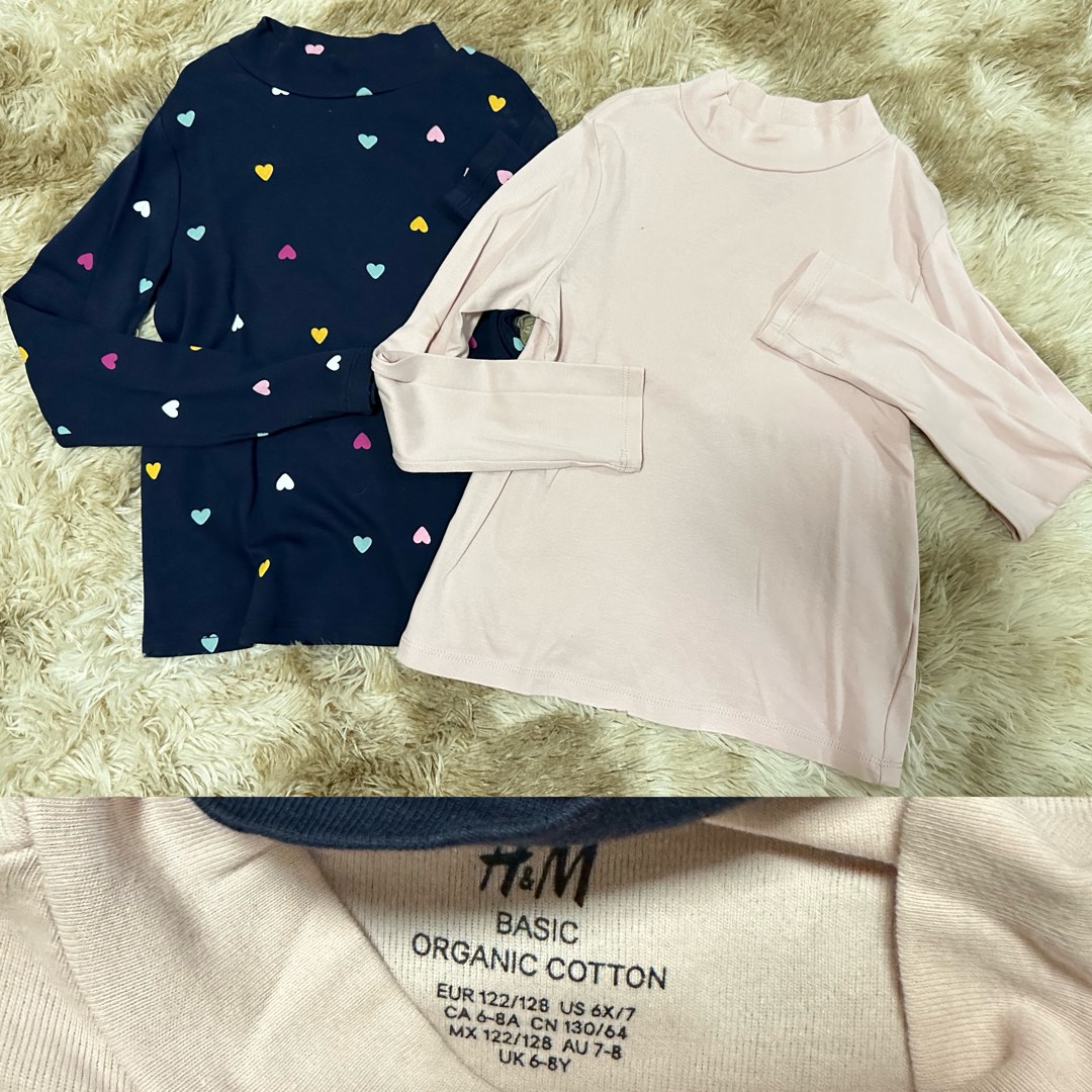 H&M rose gold leggings, Babies & Kids, Babies & Kids Fashion on Carousell