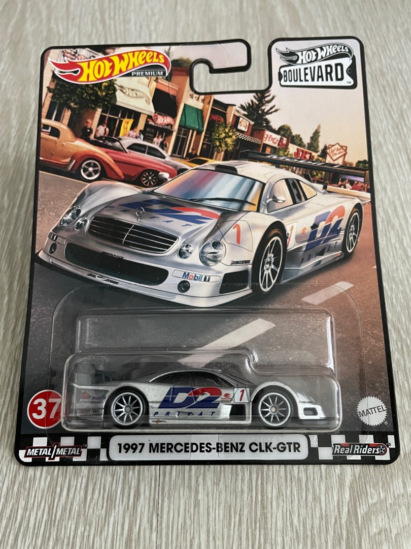 Hot Wheels 1997 MERCEDES BENZ CLK GTR Hobbies Toys Toys Games on Carousell