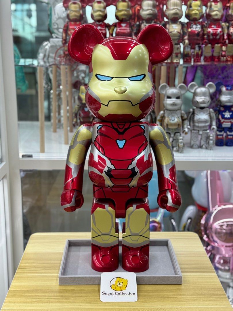 [In Stock] BE@RBRICK x Marvel Iron Man Mark 85 1000% MK85 bearbrick ironman