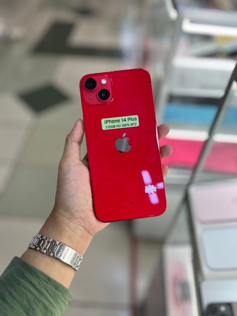iPhone 14 Plus 512gb 100%bh Openline (Category: iPhone 14 Series) located in San Juan City. Submitted by aynaagadgets (Listing ID 1294439197, Image 1). Description: FOR SALE | TRADE / SWAP PASS SA MGA SCAMMERS / THIRD PARTY (RFS: Buy and Sell) ‼️FOR PROOF OF TRANSACTION AND YOUR PEACE OF MIND‼️ 📍FB Page: “Aynaa Gadgets” 📍Tiktok: “Aynaagadgetsshop” IPHONE 14 PLUS FACTORY UNLOCK ❗️DETAILS❗ •512 GB (Other storage is also available) •Openline (Othe