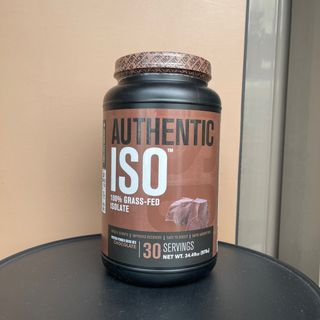 Jacked Factory Authentic ISO Grass Fed Whey Protein Isolate Powder - Chocolate