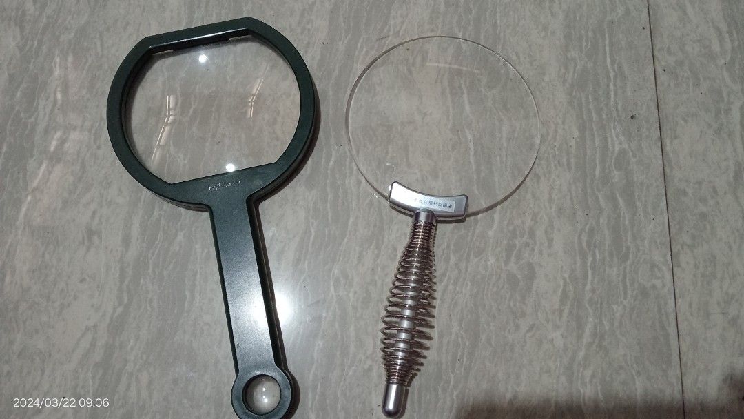 Japan magnifying lens (Category: Lens & Kits) located in Batangas. Submitted by girlmeetspurple (Listing ID 1294283967, Image 1). Description: 880 each big size magnifying lens.