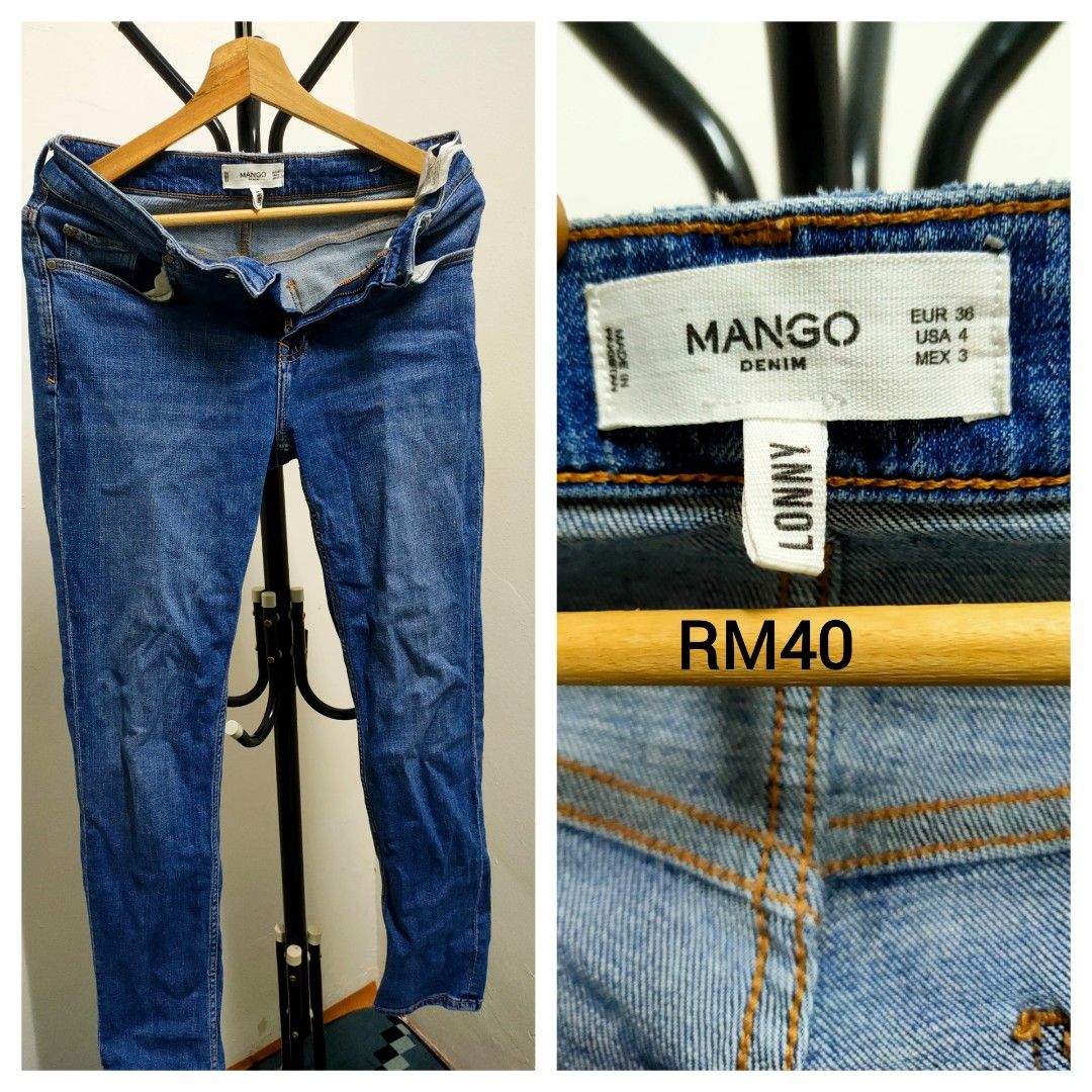 New & used Mango, M & S jeans & jeggings, Women's Fashion, Bottoms, Jeans &  Leggings on Carousell