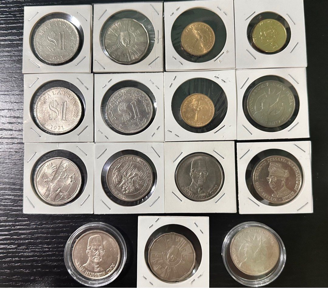 JJ93 - Malaysia RM1 coins, Hobbies & Toys, Memorabilia & Collectibles,  Currency on Carousell
