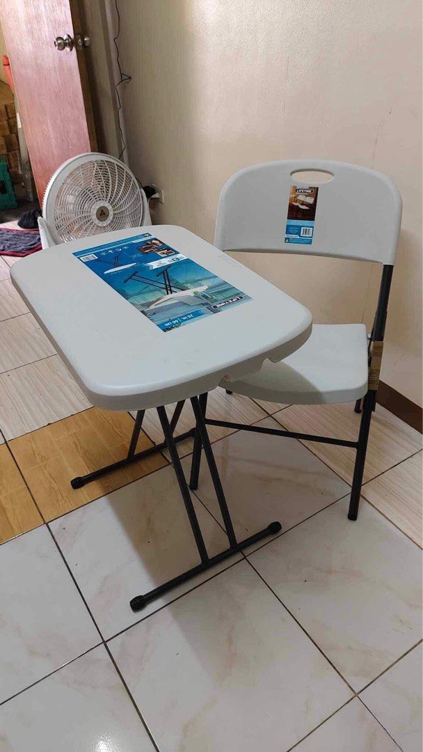 LIFETIME CHAIR & TABLE (Category: Other Kitchenware & Tableware) located in Manila. Submitted by zainabonlineshop (Listing ID 1294358584, Image 2). Description: LIFETIME TABLE & FOLDABLE CHAIR‼️ 😱 LIFETIME CHAIR 😱 2FT LIFETIME TABLE 😱 4FT LIFETIME TABLE SOLID TOP 😱 6FT LIFETIME TABLE HALF FOLD Brand-New Items! Available on Hand! Direct from Warehouse! Legit Seller | Distributor! Good Quality, Affordable Price! 💯 🛒 Discounts will be given fo
