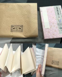 Limited Ed Wisteria Stamp Notebook from Nara Japan