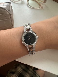 Luxe Diamond Metal Watch