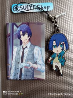 Masato Hijirikawa rubber strap keychain charm  metal pin can badge anime Uta no Prince sama UtaPri