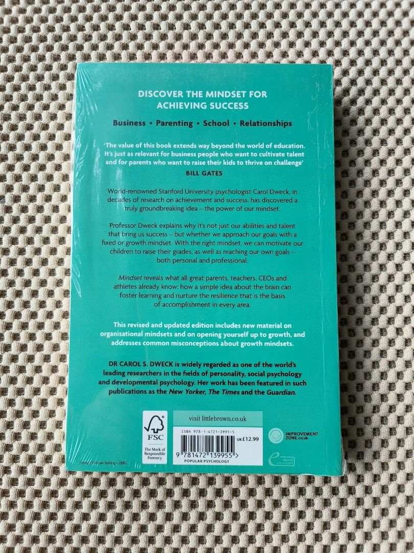 Mindset - Updated Edition: Changing The Way You think To Fulfil Your ...