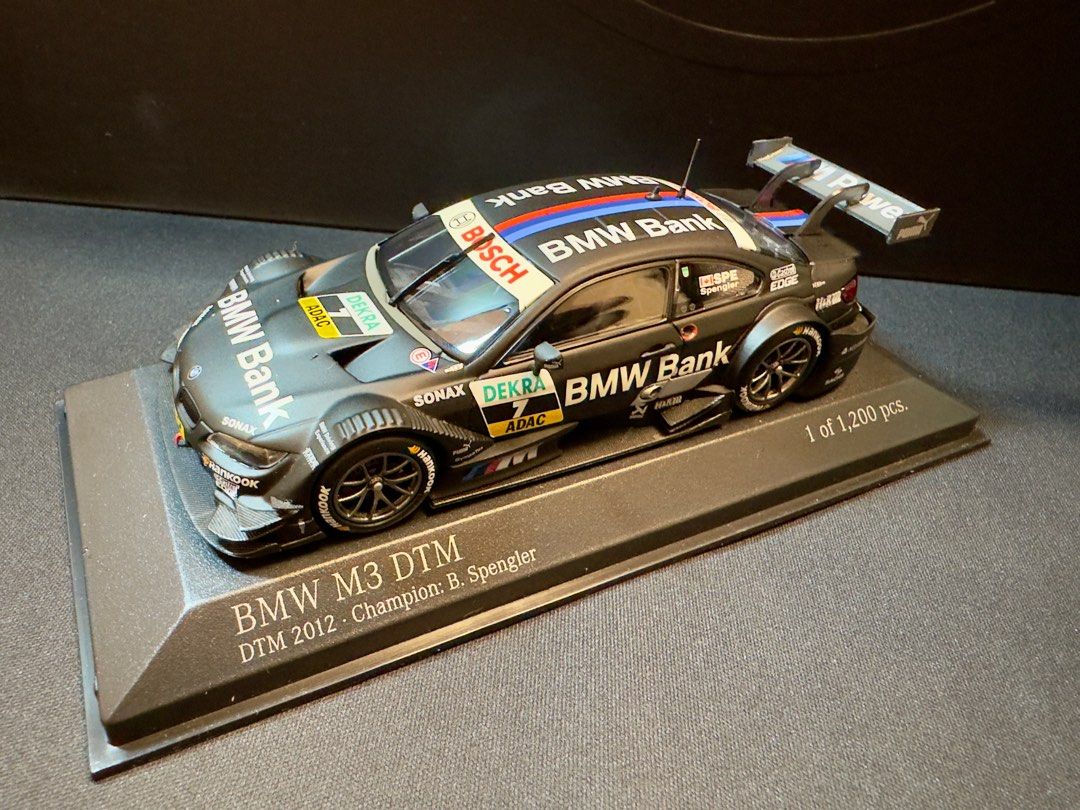 MINICHAMPS 1/43 BMW M3 DTM(E92) BMW Team Schnitzer B.Spengler DTM 