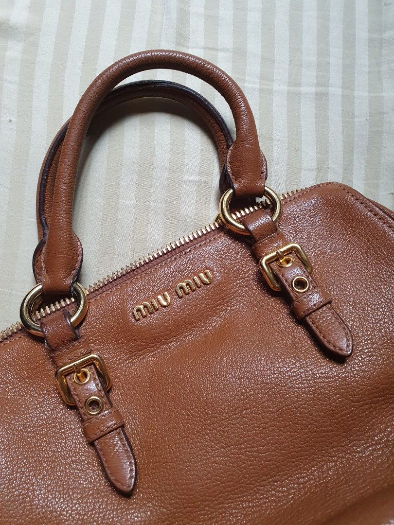 Miu miu madras top handle bag deals