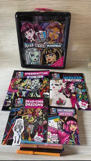 Monster High  Read Design Monsterize Activity Books