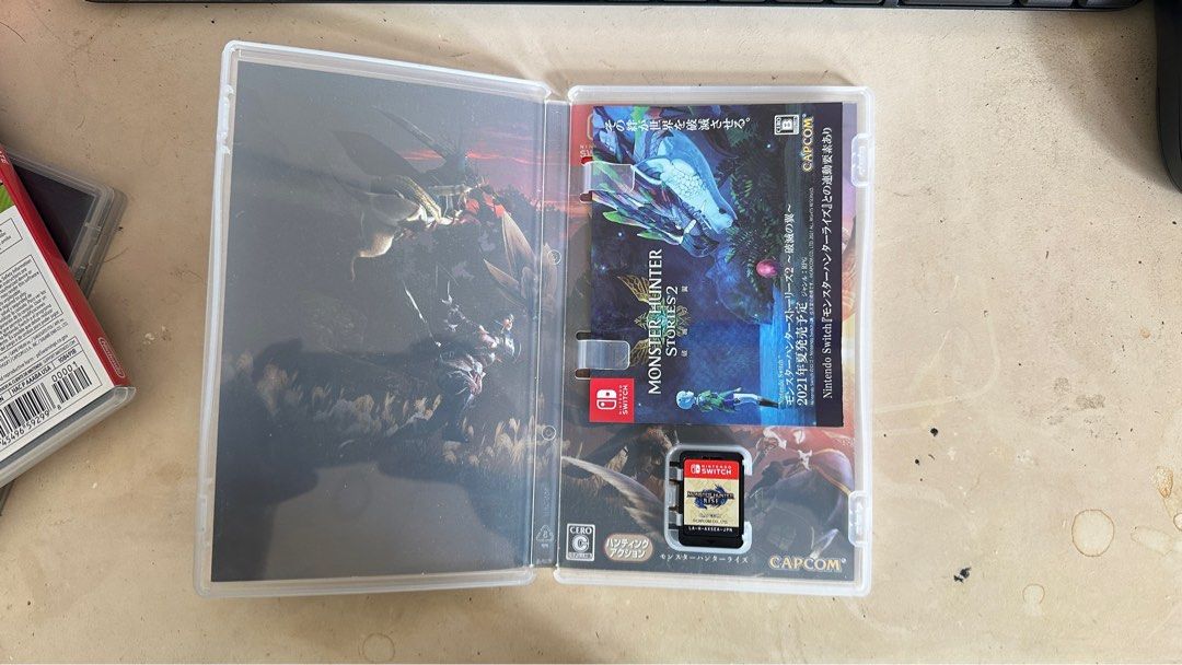 Monster Hunter Rise (Category: Nintendo) located in Cainta. Submitted by cocomartech (Listing ID 1294340571, Image 2). Description: RFS: Finished already Available games also: Pokemon Shield - P1,400 Super Mario Odyssey - P1,700 For Lalamove/Grab only Delivery fee to be covered by the buyer Payment methods: Bank transfer and Gcash only My location: Cainta, Rizal.