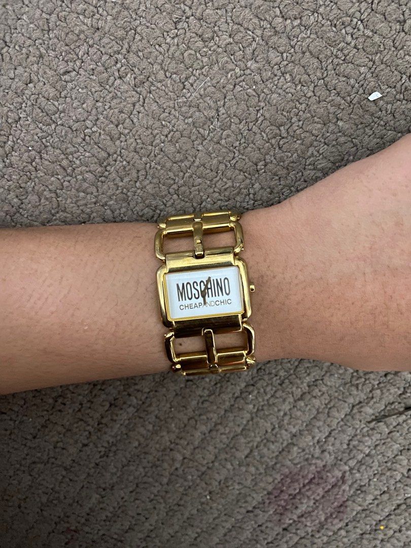 Gold Moschino Watches Moschino Cheap N Chic Watch, Barang