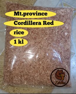 MT. PROVINCE|CORDILLERA ORGANIC RED RICE