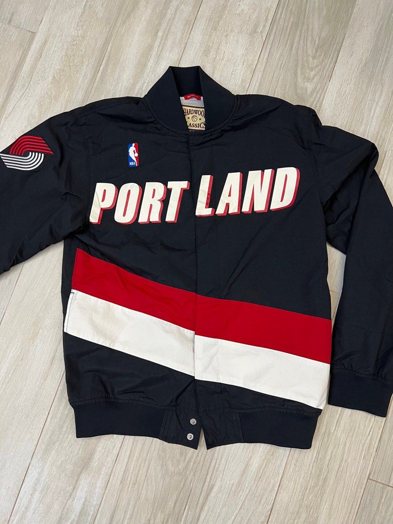 NBA Authentic Warm up jacket Blazers Carousell